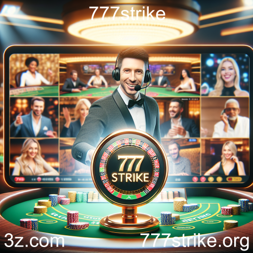 Experiência Imersiva nos Cassinos ao Vivo do 777strike